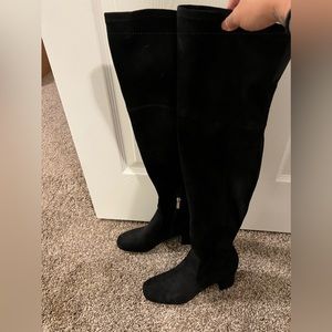 Marc Fisher LTD over the knee suede boots